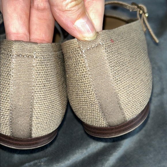 Kelly & Katie Taupe Mary Jane Flats - Picture 4 of 7